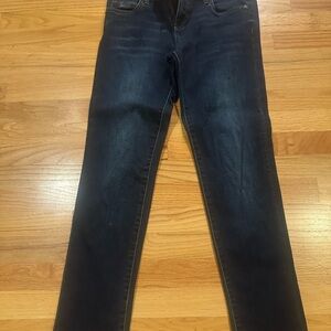 Kut from the Kloth Dark Blue Ankle Jeans